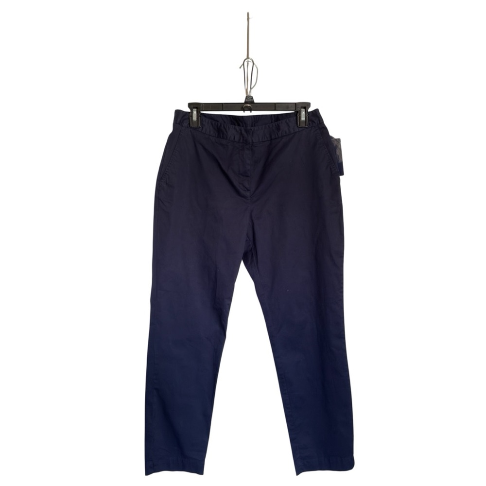 New Cremieux Heritage Navy Size 8 Pants Minimalist Y2K Corporate Sleek Office